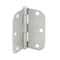 Prime-Line Door Hinge Residential Smooth Pivot, 3-1/2 in. with 5/8 in. Corners, Satin Nickel 12 Pack U 11508512 - alternate 1